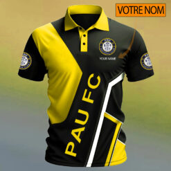 Pau FC – Chemise polo Design Signature Avec Nom Personnalisé