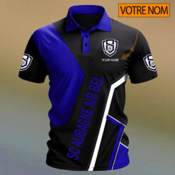 SC Aubagne Air Bel – Chemise polo Design Signature Avec Nom Personnalisé