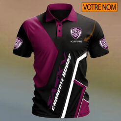 Soyaux-Angoulême XV – Chemise polo Design Signature Avec Nom Personnalisé