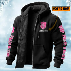 Stade Francais – Hoodie doublé en polaire Édition Limitée Avec Nom Personnalisé