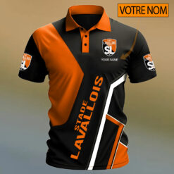 Stade Lavallois – Chemise polo Design Signature Avec Nom Personnalisé
