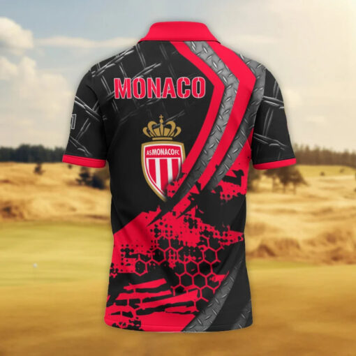 AS Monaco – Chemise polo Design Signature AS Monaco – Chemise polo Design Signature