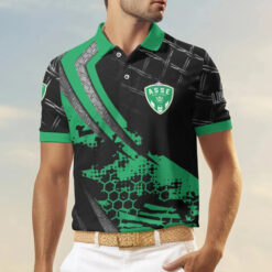 AS Saint-Étienne – Chemise polo Design Signature