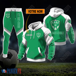 AS Saint-Étienne – Sweat à capuche et pantalon Nouvelle édition Avec Nom Personnalisé