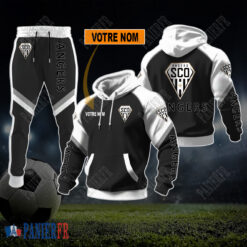 Angers SCO – Sweat à capuche et pantalon Nouvelle édition Avec Nom Personnalisé