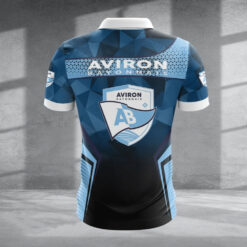 Polo à fermeture éclair – Aviron Bayonnais nouvelle version avec nom personnalisé