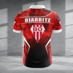 Polo à fermeture éclair – Biarritz Olympique PB nouvelle version avec nom personnalisé