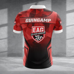 Polo à fermeture éclair – EA Guingamp nouvelle version avec nom personnalisé