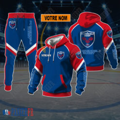 FC Grenoble Rugby – Sweat à capuche et pantalon Nouvelle édition Avec Nom Personnalisé