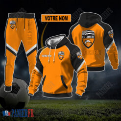 FC Lorient – Sweat à capuche et pantalon Nouvelle édition Avec Nom Personnalisé