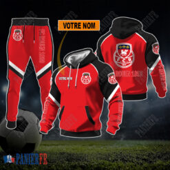 FC Rouen 1899 – Sweat à capuche et pantalon Nouvelle édition Avec Nom Personnalisé