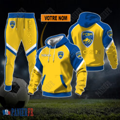 FC Sochaux-Montbéliard – Sweat à capuche et pantalon Nouvelle édition Avec Nom Personnalisé