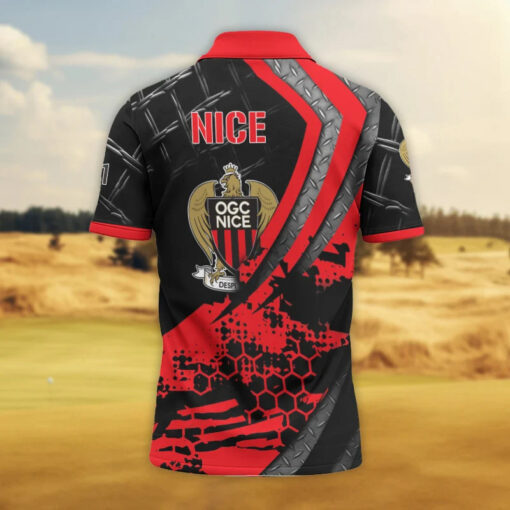 OGC Nice – Chemise polo Design Signature OGC Nice – Chemise polo Design Signature