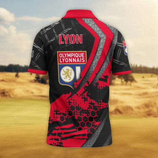 Olympique Lyonnais – Chemise polo Design Signature Olympique Lyonnais – Chemise polo Design Signature
