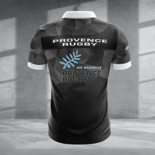 Polo à fermeture éclair – Provence Rugby nouvelle version avec nom personnalisé Polo à fermeture éclair – Provence Rugby nouvelle version avec nom personnalisé