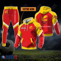 Quevilly – Rouen Métropole – Sweat à capuche et pantalon Nouvelle édition Avec Nom Personnalisé