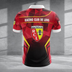 Polo à fermeture éclair – RC Lens nouvelle version avec nom personnalisé