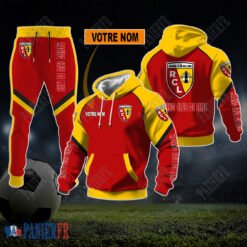RC Lens – Sweat à capuche et pantalon Nouvelle édition Avec Nom Personnalisé