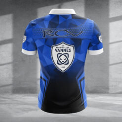 Polo à fermeture éclair – RC Vannes nouvelle version avec nom personnalisé