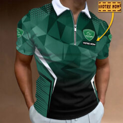 Polo à fermeture éclair – Section Paloise nouvelle version avec nom personnalisé