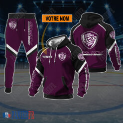 Soyaux-Angoulême XV – Sweat à capuche et pantalon Nouvelle édition Avec Nom Personnalisé