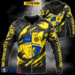 Stade Briochin – Veste à capuche zippée Édition spéciale Avec Nom Personnalisé