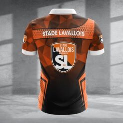 Polo à fermeture éclair – Stade Lavallois nouvelle version avec nom personnalisé