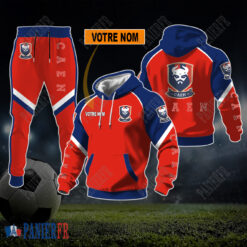 Stade Malherbe Caen – Sweat à capuche et pantalon Nouvelle édition Avec Nom Personnalisé