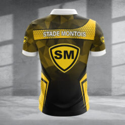 Polo à fermeture éclair – Stade Montois Rugby nouvelle version avec nom personnalisé