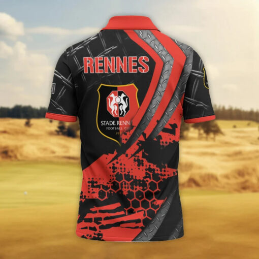 Stade Rennais FC – Chemise polo Design Signature Stade Rennais FC – Chemise polo Design Signature