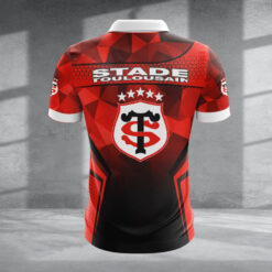 Polo à fermeture éclair – Stade Toulousain nouvelle version avec nom personnalisé