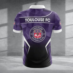 Polo à fermeture éclair – Toulouse FC nouvelle version avec nom personnalisé