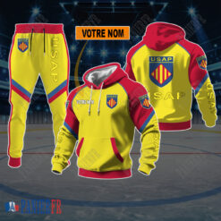 USA Perpignan – Sweat à capuche et pantalon Nouvelle édition Avec Nom Personnalisé