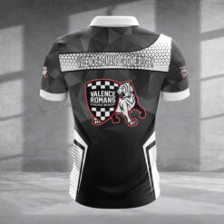 Polo à fermeture éclair – Valence Romans nouvelle version avec nom personnalisé