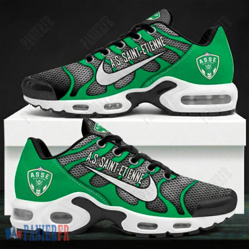 AS Saint-Étienne – Chaussures Air Max Plus Nouveau Design AS Saint-Étienne – Chaussures Air Max Plus Nouveau Design