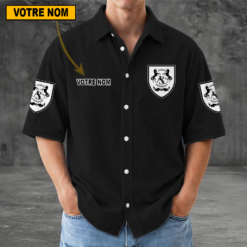 Amiens SC – Chemise décontractée Nouvelle édition avec nom personnalisé