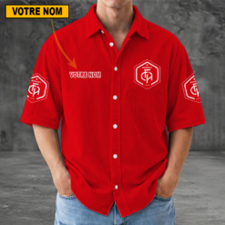 FC Annecy – Chemise décontractée Nouvelle édition avec nom personnalisé