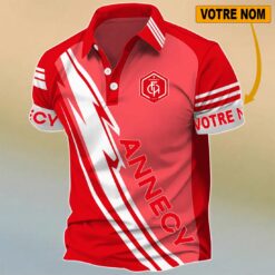 FC Annecy – Chemise polo Édition spéciale Avec Nom Personnalisé