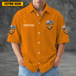 FC Lorient – Chemise décontractée Nouvelle édition avec nom personnalisé