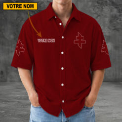 FC Metz – Chemise décontractée Nouvelle édition avec nom personnalisé