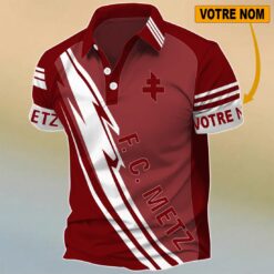 FC Metz – Chemise polo Édition spéciale Avec Nom Personnalisé