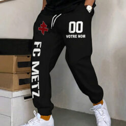FC Metz – Pantalon de survêtement avec Numéro de nom personnalisé