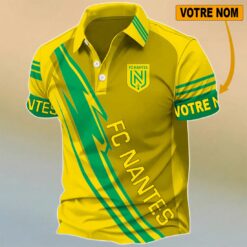 FC Nantes – Chemise polo Édition spéciale Avec Nom Personnalisé