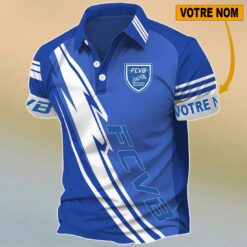 FC Villefranche-Beaujolais – Chemise polo Édition spéciale Avec Nom Personnalisé