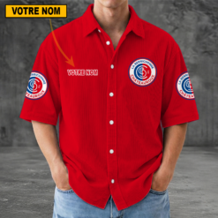 LB Châteauroux – Chemise décontractée Nouvelle édition avec nom personnalisé