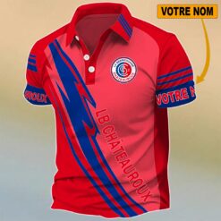 LB Châteauroux – Chemise polo Édition spéciale Avec Nom Personnalisé