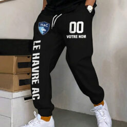 Le Havre AC – Pantalon de survêtement avec Numéro de nom personnalisé