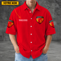 Le Mans FC – Chemise décontractée Nouvelle édition avec nom personnalisé