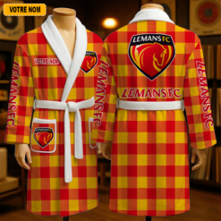 Le Mans FC – Peignoir en polaire Nouveau style Avec Nom Personnalisé