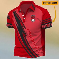Lyon OU – Chemise polo Édition spéciale Avec Nom Personnalisé